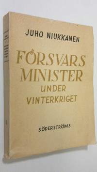 Försvarsminister under vinterkriget