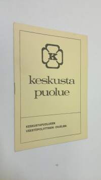 Keskustapuolueen väestöpoliittinen ohjelma