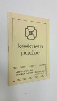 Keskustapuolueen yhdyskuntasuunnitteluohjelma