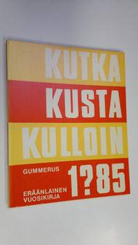 Kutka : eräänlainen vuosikirja 1985 - Kutka kusta kulloin