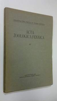 Acta Zoologica Fennica 47 : Der Steinwalzer, Arenaria i. Interpres (L.), in Seiner Beziehung zur Umwelt