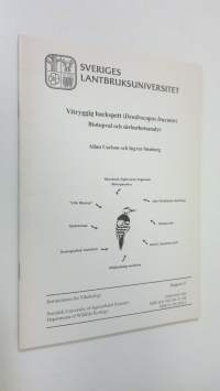 Vitryggig hackspett (Dendroscopos leucotos) Biotopval och sårbarhetsanalys