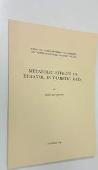 Metabolic effects of ethanol in diabetic rats
