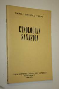 Etnologian sanastoa