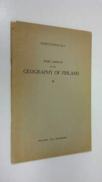 Some aspects of the geography of Finland