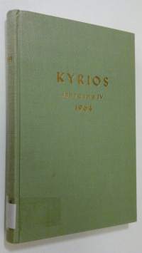 Kyrios - Jahrgang IV 1964 : vierteljahresschrift fur kirchen- und geistesgeschichte osteuropas