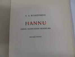 Hannu. Erään nuoruuden runoelma