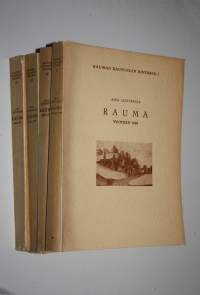 Rauman kaupungin historia 1-4 : Rauma vuoteen 1600 ; Rauma 1600-1721 ; Rauma 1721-1809 ; Rauma 1809-1917