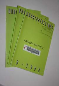 Nuorisotutkimus 1-3/1993 (nro 4 puuttuu)