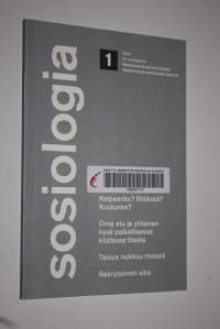 Sosiologia 1/2014 : Westermarck-seuran julkaisu