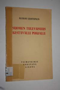 Suomen tulevaisuus kestävälle pohjalle : paimenkirje vakavana aikana Tampereen hiippakunnan papistolle ja seurakunnille