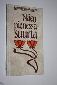 Näen pienessä suurta