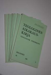 Teologinen aikakauskirja 1-6/1981 (vuosikerta)