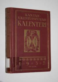 Kansanvalistusseuran kalenteri 1932