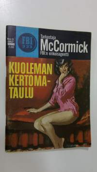 Tarkastaja McCormick 3/1967 : Kuoleman kertomataulu