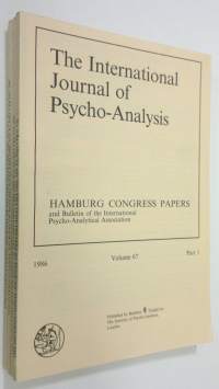 The International Journal of Psycho-Analysis - vol. 67, part 1-4/1986
