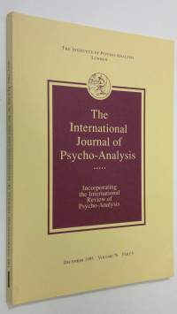 The International Journal of Psycho-Analysis - vol. 76, part 6/1995