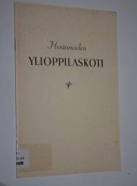 Heränneiden ylioppilaskoti 1928-1938