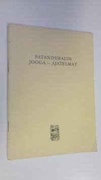 Patandshalin jooga-ajatelmat