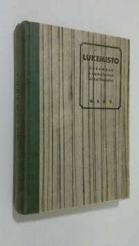 Lukemisto uudempaa suomalaista kirjallisuutta