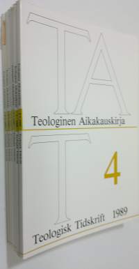 Teologinen aikakauskirja = teologisk tidskrift : 1989 vuosikerta 1-6