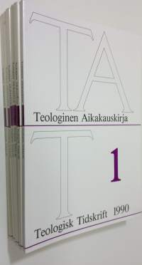 Teologinen aikakauskirja = teologisk tidskrift : 1990 vuosikerta 1-6