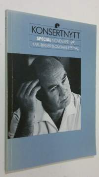Konsertnytt special - november 1990 : Karl-Birger Blomdahl -festival