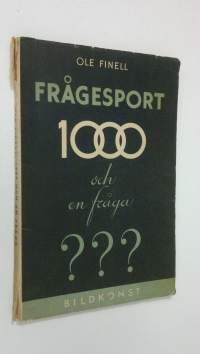 Frågesport : 1000 och en fråga