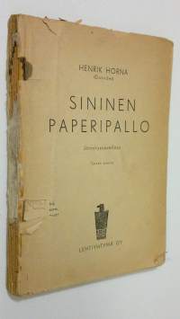 Sininen paperipallo : jännitysnovelleja