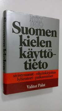 Nykytieto 3, Suomen kielen käyttötieto