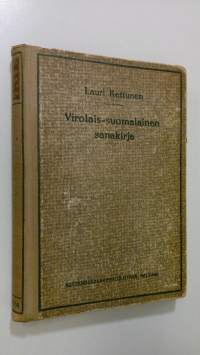 Virolais-suomalainen sanakirja = Eesti-soome sönaraamat