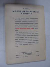 Musiikkikasvatuksen vaiheita