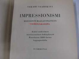 Impressionismi - Modernin maalaustaiteen vedenjakajana - Kaksi tutkielmaa maalaustaiteen kehityksessä Ranskassa 1800-luvun loppupuolella