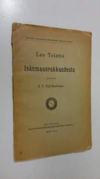 Leo Tolstoi isänmaanrakkaudesta