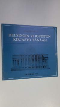 Helsingin yliopiston kirjasto tänään