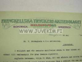 Frenckellska Tryckeri-Aktiebolaget, Helsinki 20.5.1914 -asiakirja 