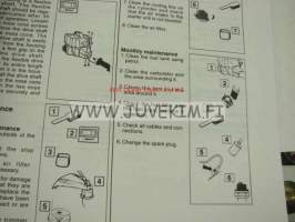 Jonsereds GT24L raivaussaha -käyttöohje englanniksi 