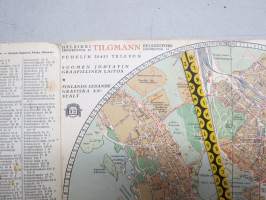 Helsinki Viator osoitinkartta 1920-luvulta?