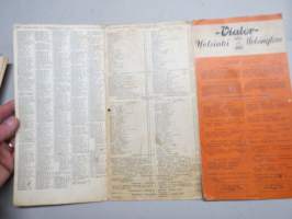 Helsinki Viator osoitinkartta 1920-luvulta?
