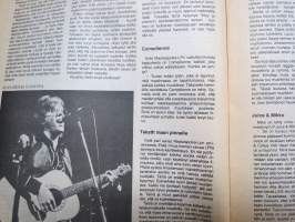 Uusi Laulu 1976 nr 2, poliittisen, vasemmistolaisen  laululiikkeen kannattaja, Woody Guthrie, Mikko alatalo haastattelu, J.J. Gandalf, Laulu uudelle Kuuballe, ym.