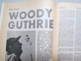 Uusi Laulu 1976 nr 2, poliittisen, vasemmistolaisen  laululiikkeen kannattaja, Woody Guthrie, Mikko alatalo haastattelu, J.J. Gandalf, Laulu uudelle Kuuballe, ym.