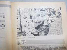 Uusi Laulu 1975 nr 1, poliittisen, vasemmistolaisen  laululiikkeen kannattaja, Kuuba-erikoisnumero, Todo por la reform agraria, Fusil contra fusil, Martin Rojas, ym.