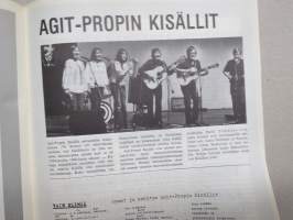 Uusi Laulu 1975 nr 3, poliittisen, vasemmistolaisen  laululiikkeen kannattaja, Kansainväliset laulufestivaalit, Isabel Parra, Kansan nyrkki, Avaruuslintu (Tampere)