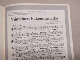 Uusi Laulu 1975 nr 3, poliittisen, vasemmistolaisen  laululiikkeen kannattaja, Kansainväliset laulufestivaalit, Isabel Parra, Kansan nyrkki, Avaruuslintu (Tampere)