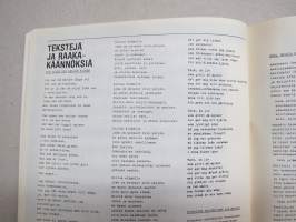 Uusi Laulu 1975 nr 3, poliittisen, vasemmistolaisen  laululiikkeen kannattaja, Kansainväliset laulufestivaalit, Isabel Parra, Kansan nyrkki, Avaruuslintu (Tampere)