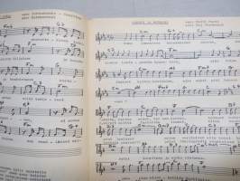 Uusi Laulu 1975 nr 1, poliittisen, vasemmistolaisen  laululiikkeen kannattaja, Helsingin laulufestiv., Karjalan marssi, Pulumerkki-boogie, Osoitteeni on Neuvostomaa