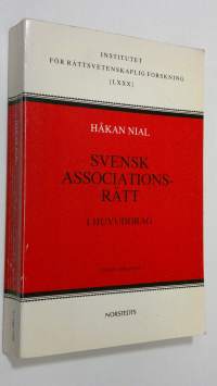 Svensk associationsrätt i huvuddrag