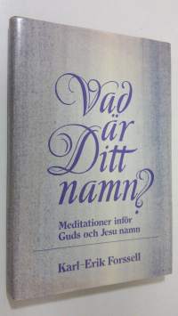 Vad är ditt namn? : Meditationer inför Guds och Jesu namn