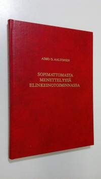 Sopimattomasta menettelystä elinkeinotoiminnassa (signeerattu)