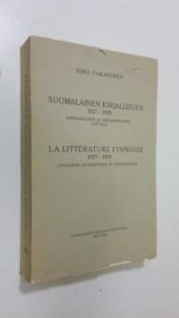 Suomalaisen Kirjallisuuden Seuran toimituksia 57 osa, 12. lisävihko : Suomalainen kirjallisuus 1927--1929 : aakkosellinen ja aineenmukainen luettelo = La litterat...